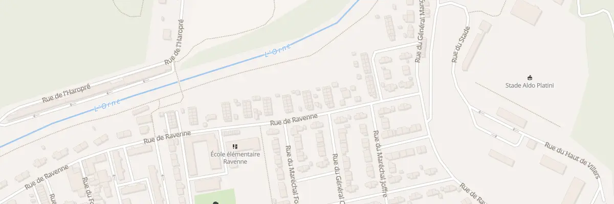 Plan du 117 Rue de Ravenne à Jœuf