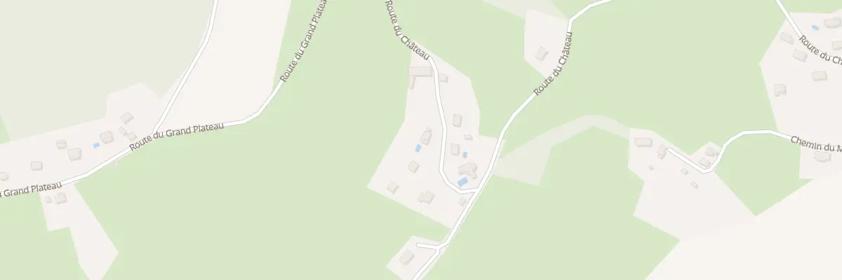 Plan du 1390 Rte du Château à Cusy