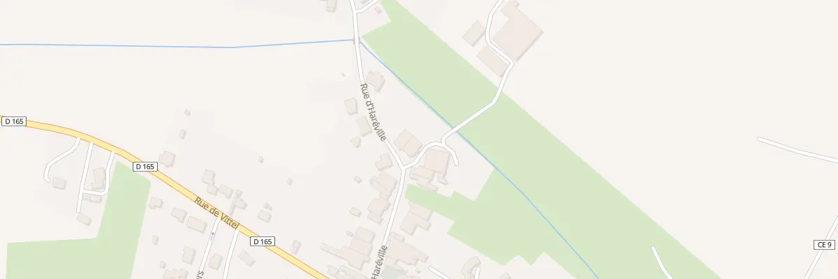 Plan du 176 Rue d’Harèville à Valleroy-le-Sec