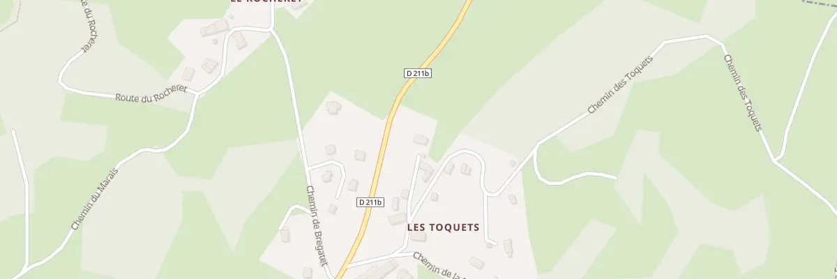 Plan du 117 Che des Toquets à Saint-Offenge
