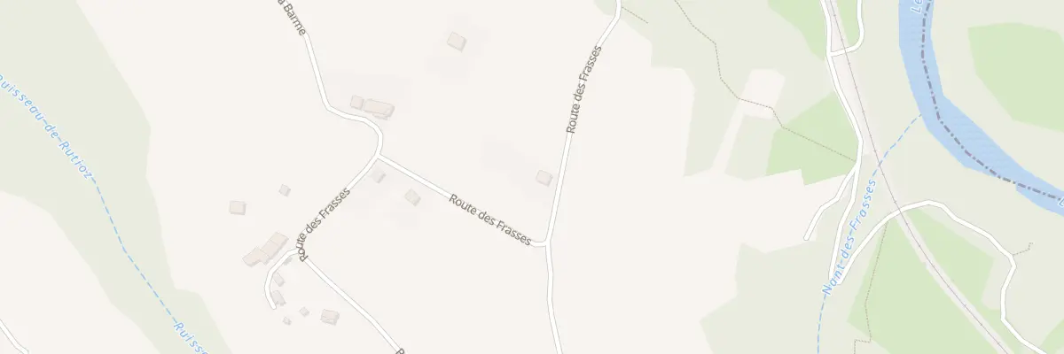 Plan du 863 Rte des Frasses à Étercy