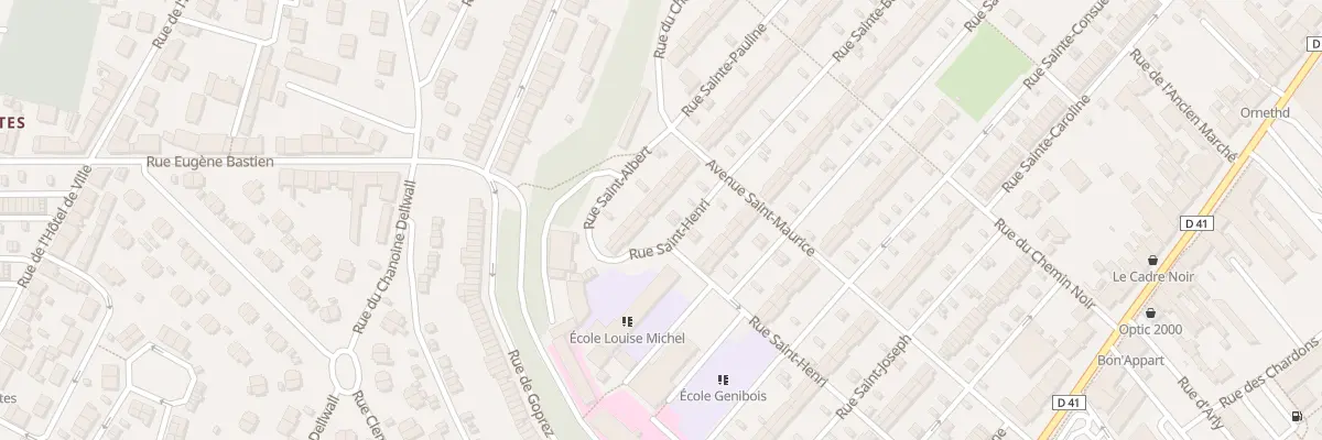 Plan du 7 Rue Saint Henri à Jœuf