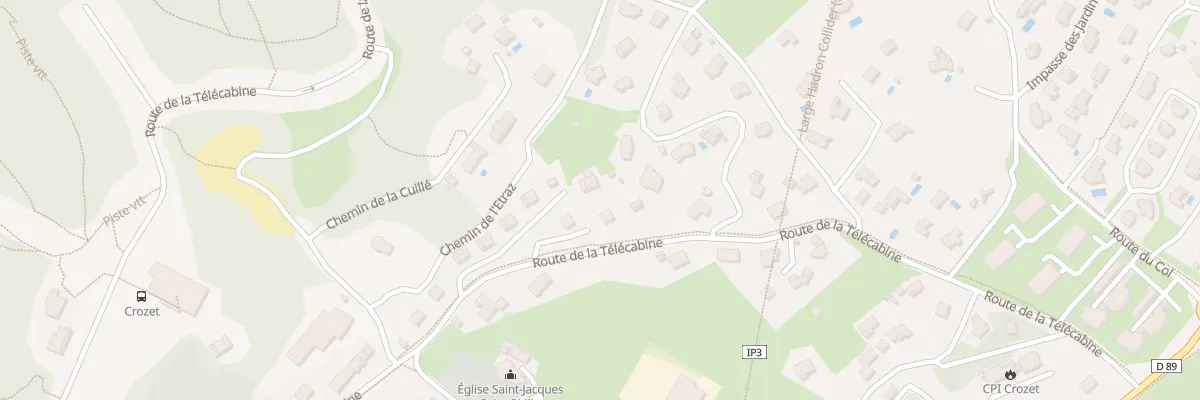 Plan du 39 Imp des Violettes à Crozet