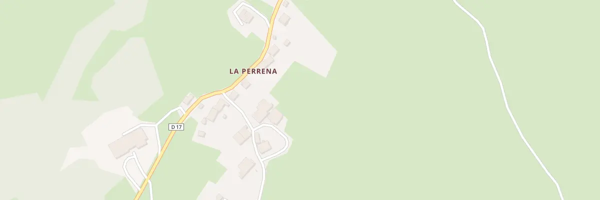 Plan du 5086 La Perrena Dessous aux Planches-en-Montagne