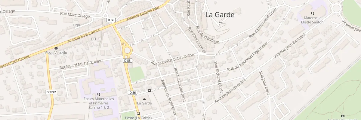Plan du 144 Rue Jean Baptiste Lavène à La Garde