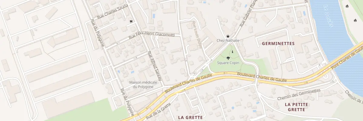 Plan du 28B Rue Vieilles Perrieres à Besançon
