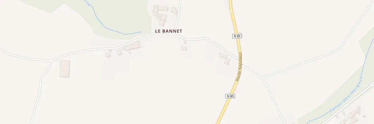 Plan du 145 Rte du Coin à Aubessagne