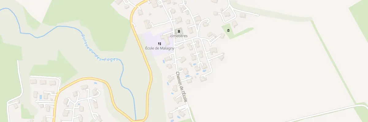 Plan du 177 Che de l’École à Viry
