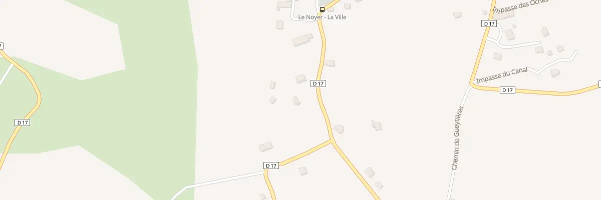 Plan du 460 Rte de Pre La Combe au Noyer
