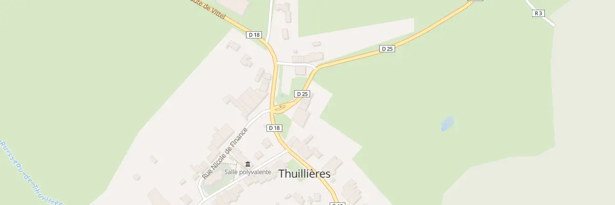 Plan du 66 Rue Eve Lavallière à Thuillières