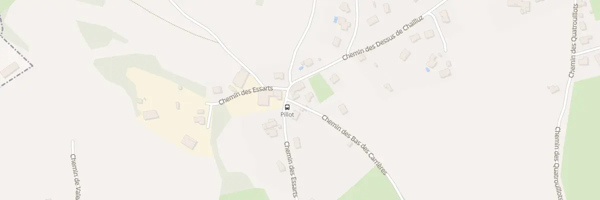Plan du 50 Che des Essarts à Besançon
