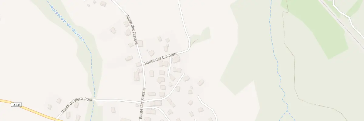 Plan du 741 Rte des Cavorets à Étercy