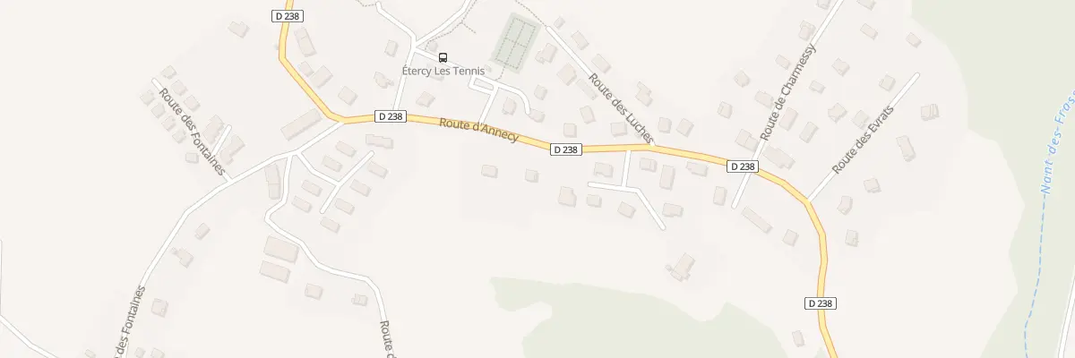Plan du 470 Rte d’Annecy à Étercy