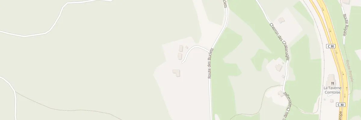 Plan du 33 Rte des Buclets à Morbier