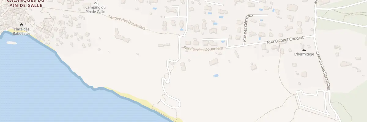 Plan du 533 Che de San Peyre au Pradet