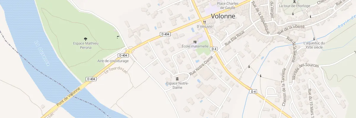 Plan du 5204 Le Village Ouest à Volonne