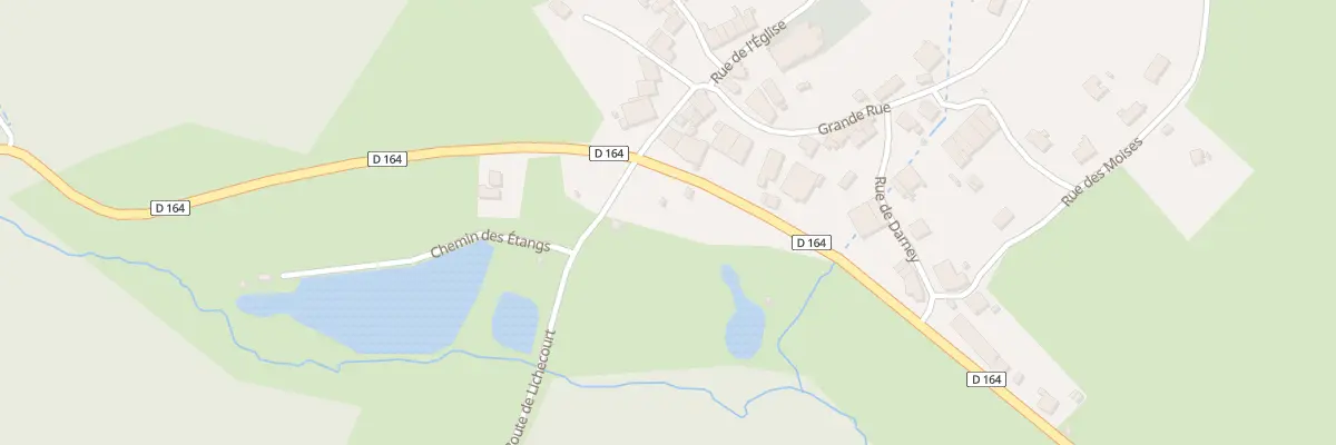 Plan du 5001 Rte de Lichecourt à Relanges