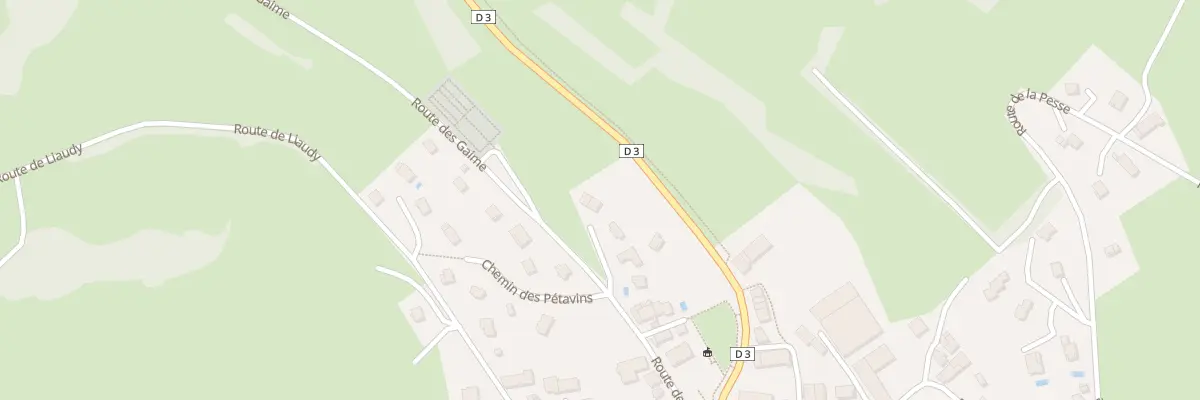 Plan du 130 Rte des Gaime à Héry-sur-Alby