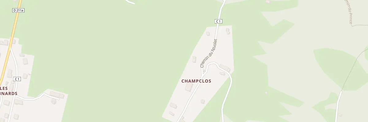 Plan du 5118F Champclos à Saint-Offenge