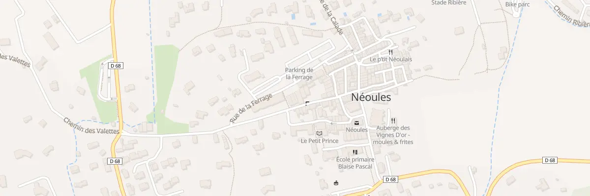 Plan du 3 Rue de la République à Néoules