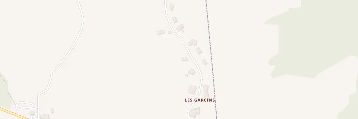 Plan du 236A Les Garcins à Pelleautier