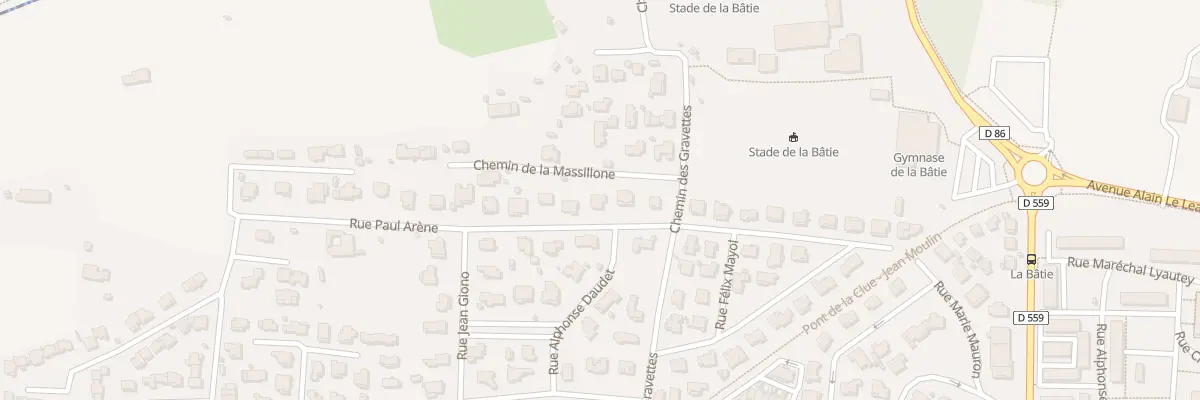 Plan du 60 Rue Paul Arène au Pradet