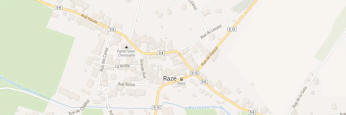Plan du 60 Rue des Hannetons à Raze