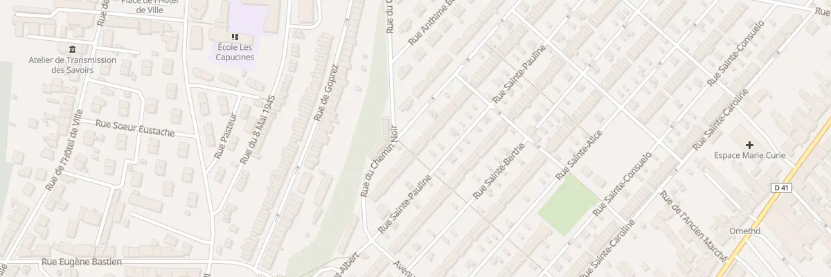 Plan du 17 Rue Sainte Pauline à Jœuf