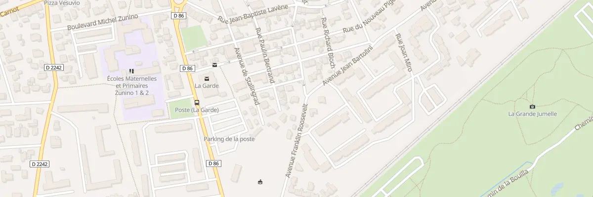 Plan du 9004 Av Franklin Roosevelt à La Garde