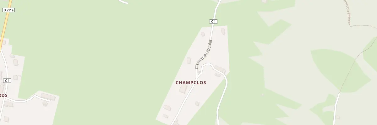 Plan du 5118F Champclos à Saint-Offenge