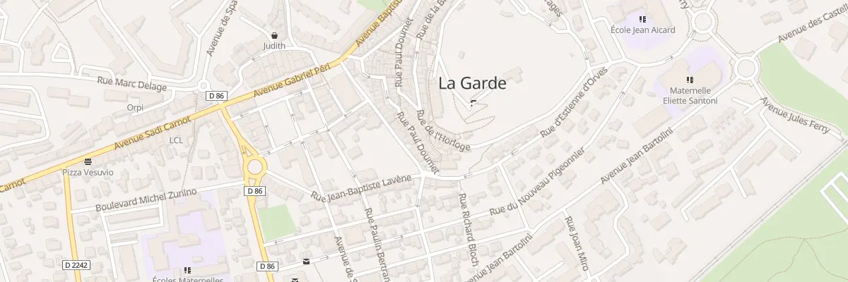 Plan du 51 Rue Ledru Rollin à La Garde