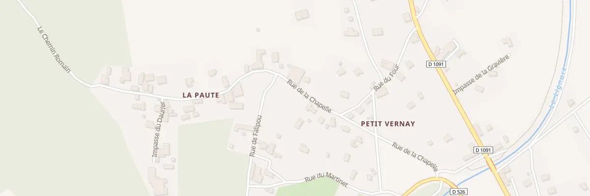 Plan du 295 Rue de la Chapelle au Bourg-d’Oisans