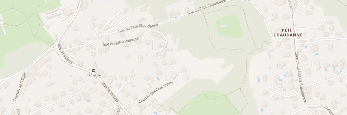 Plan du 11C Che des Chevanney à Besançon
