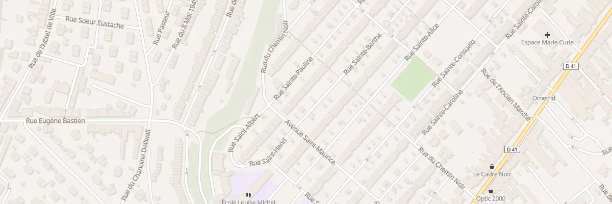 Plan du 8 Rue Sainte Pauline à Jœuf