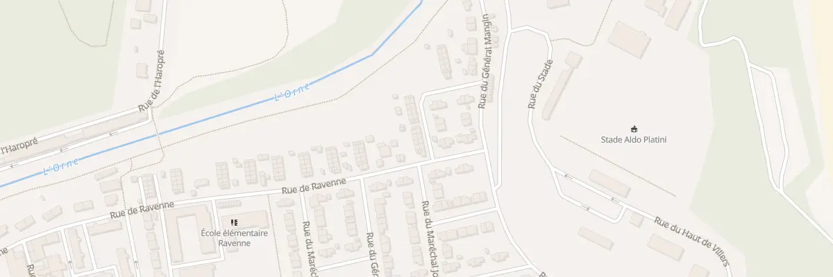Plan du 11 Rue du Général Mangin à Jœuf