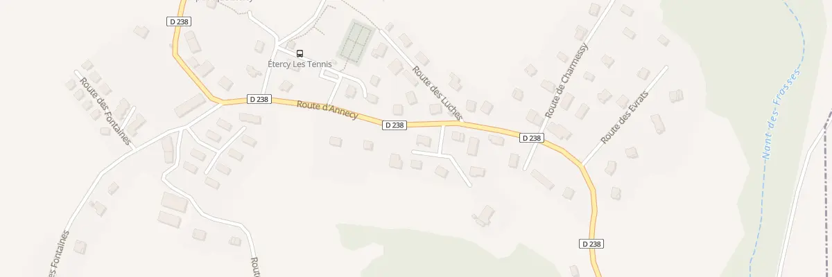 Plan du 558 Rte d’Annecy à Étercy