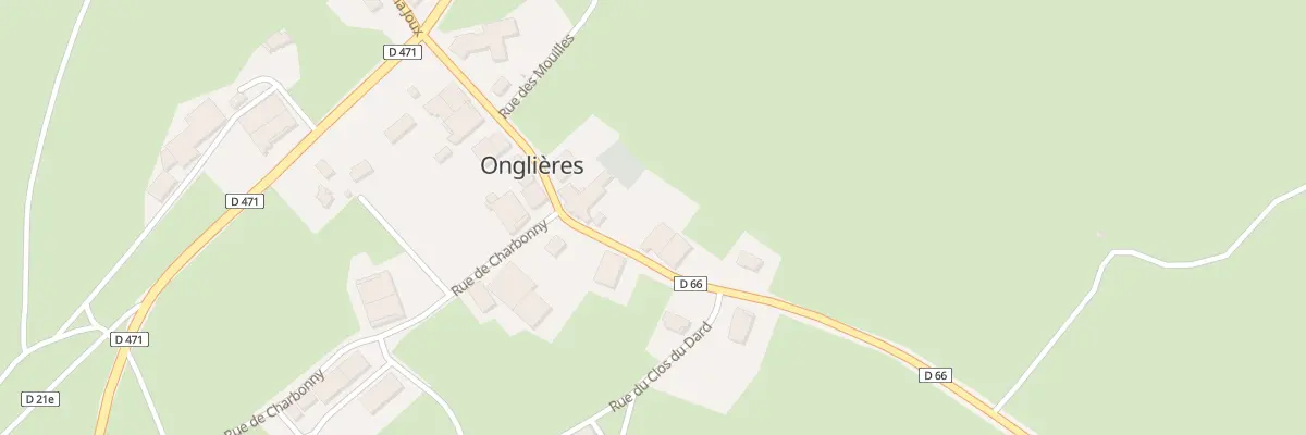 Plan du 4 Rue de Nozeroy à Onglières