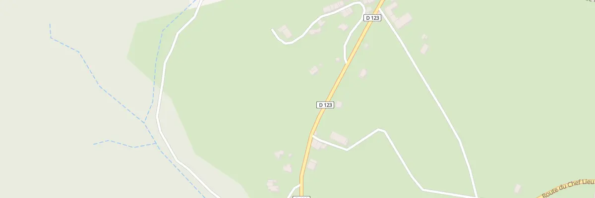 Plan du 294 Rte de Cernex à Chavannaz