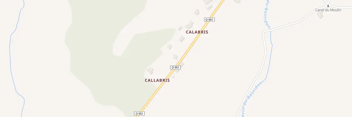 Plan du 5011 Callabris à Nibles
