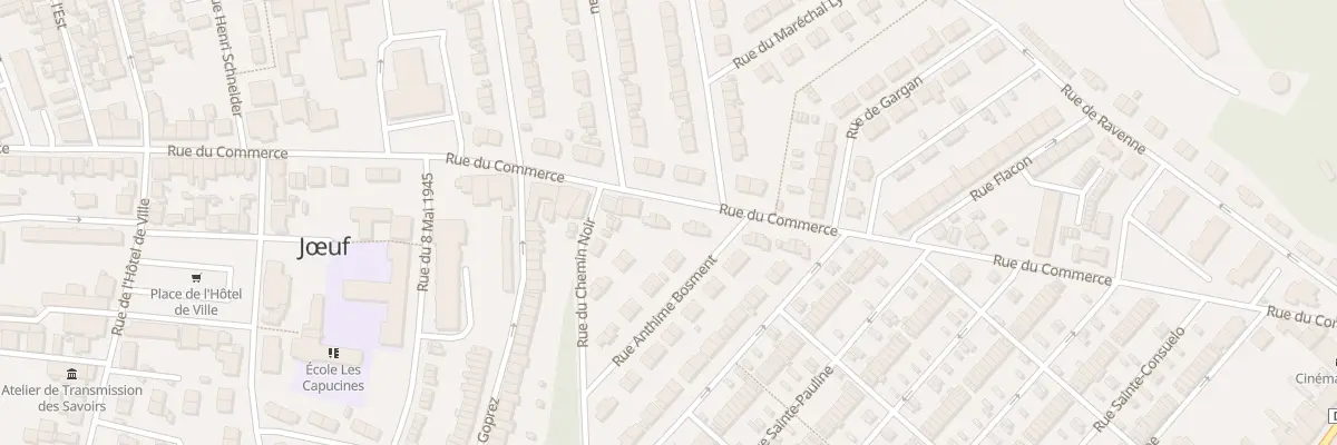 Plan du 112 Rue du Commerce à Jœuf