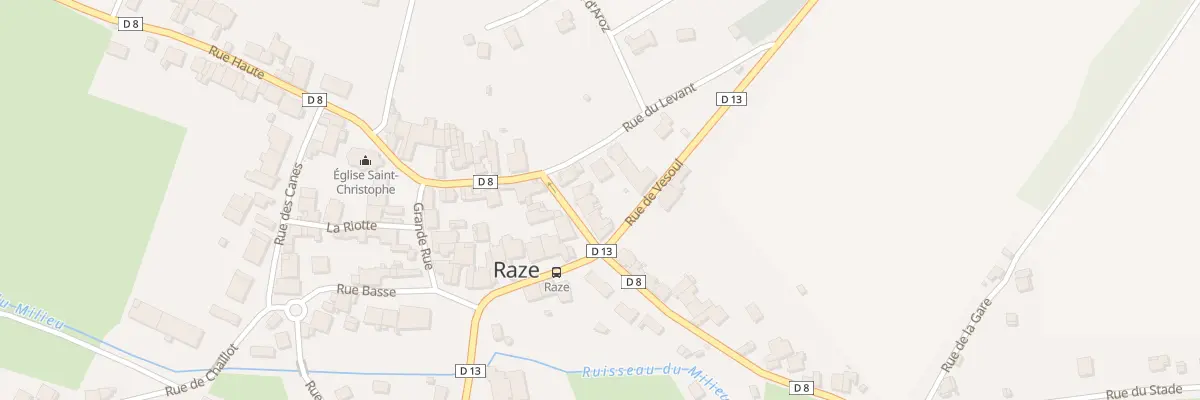 Plan du 35 Rue des Hannetons à Raze