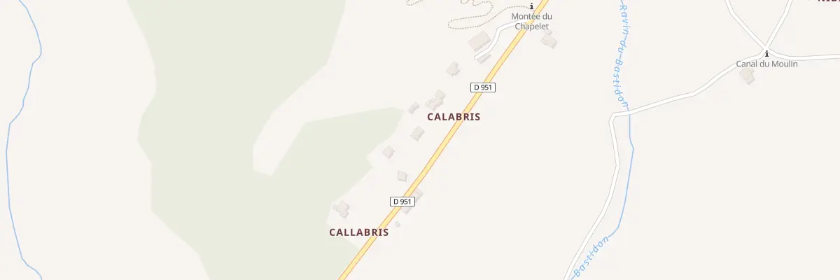 Plan du 7003 Callabris à Nibles