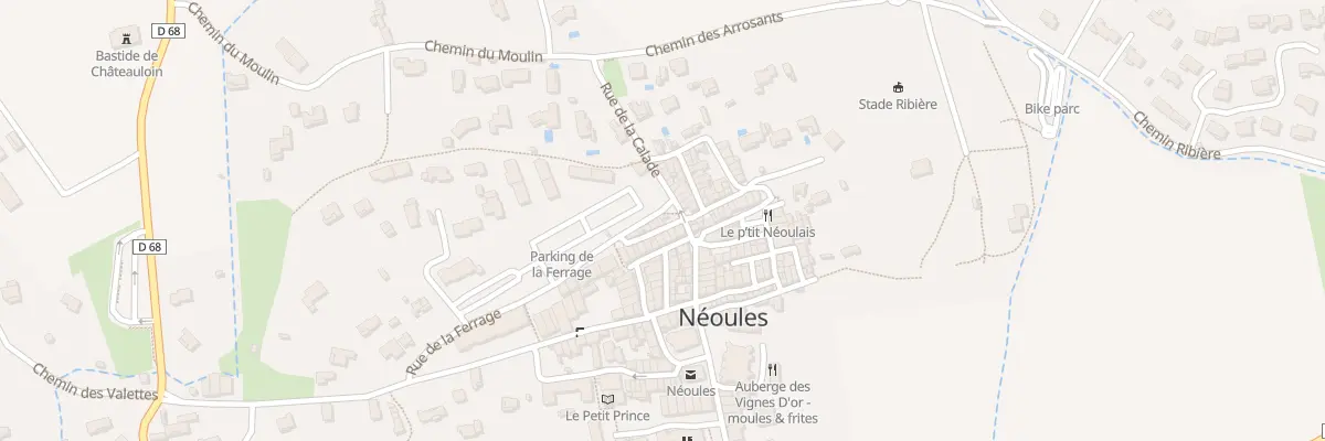 Plan du 4 Rue Soumaillon à Néoules