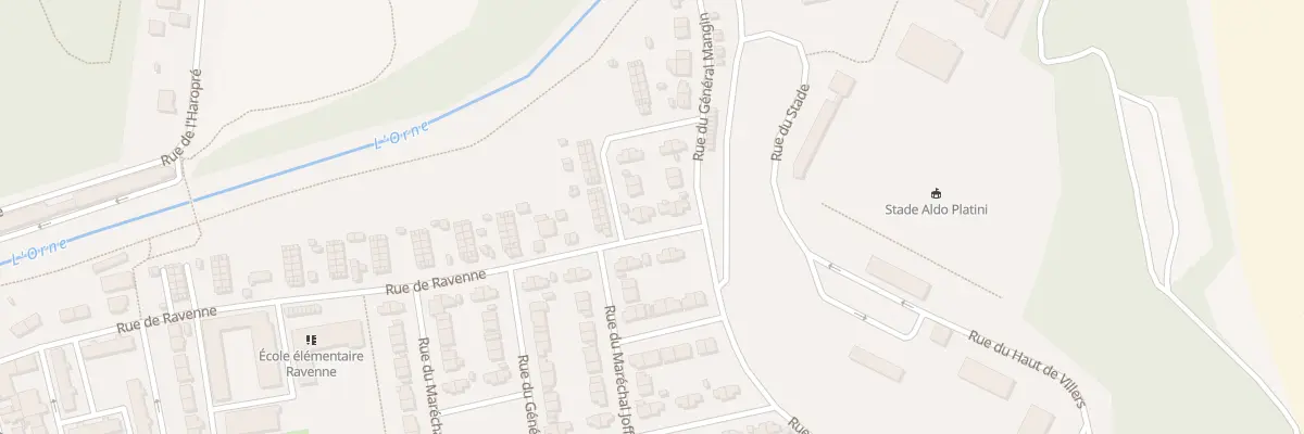 Plan du 151 Rue de Ravenne à Jœuf