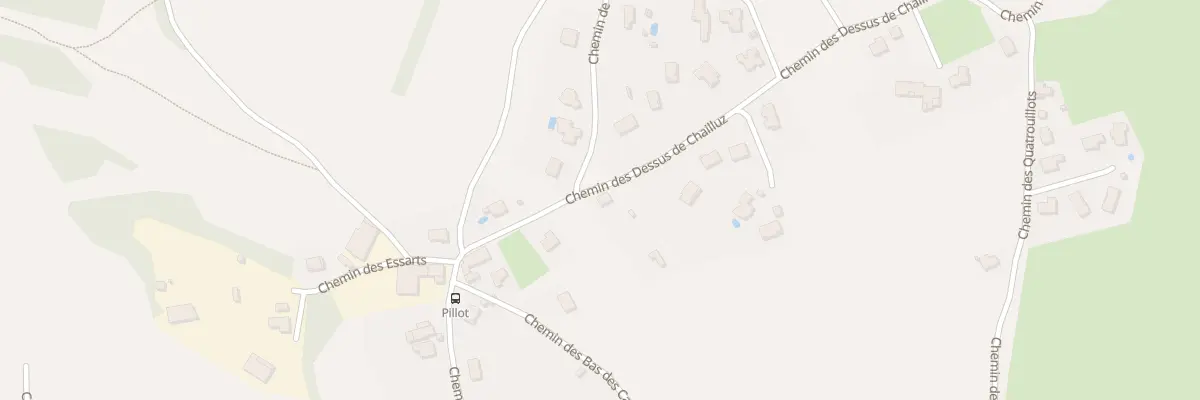 Plan du 8 Che Dessus de Chailluz à Besançon