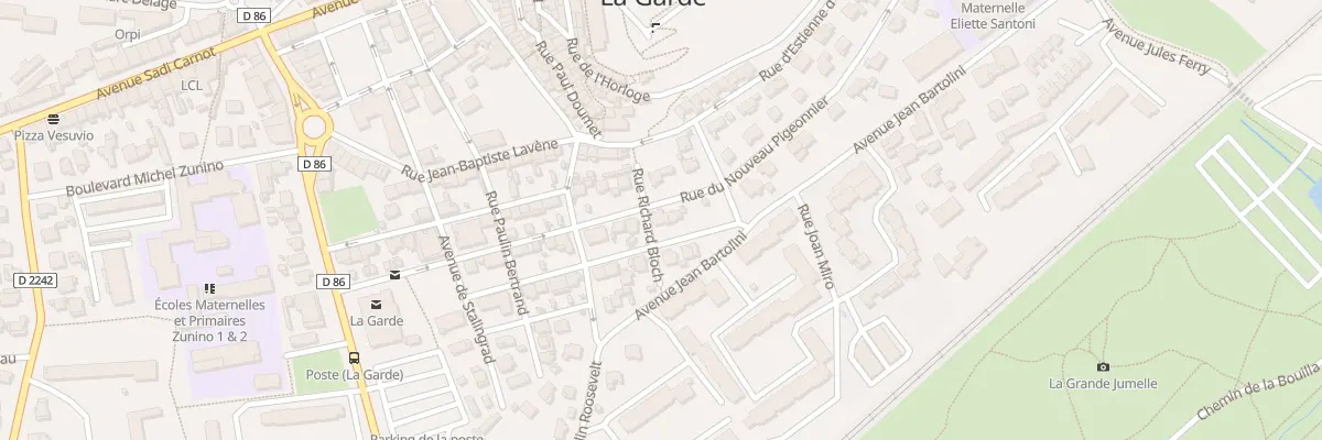 Plan du 61 Rue Richard Bloch à La Garde