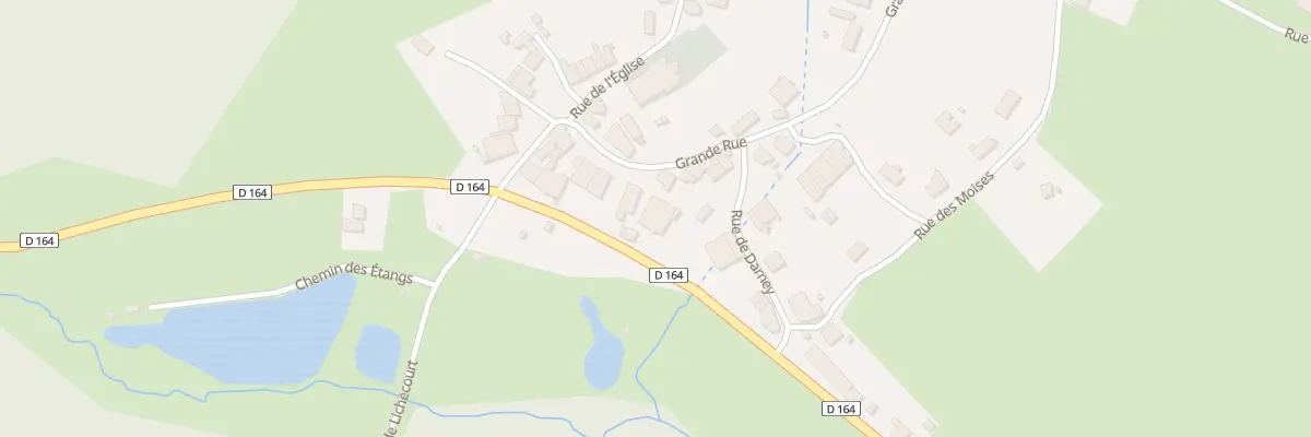 Plan du 14 Grande Rue à Relanges