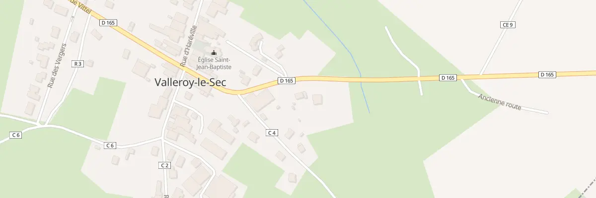 Plan du 190 Rue d’Epinal à Valleroy-le-Sec