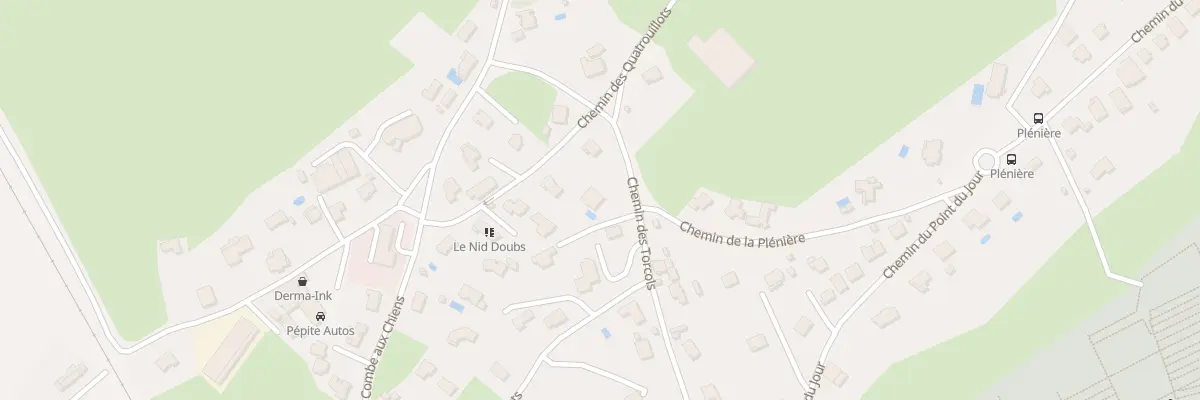 Plan du 45 Che des Torcols à Besançon