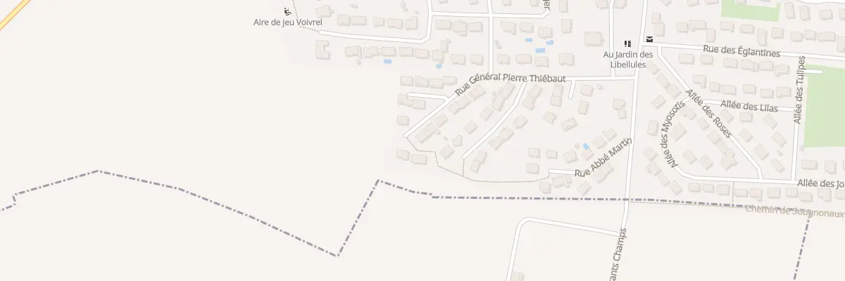 Plan du 11 Rue General Pierre Thiebaut à Pagny-sur-Moselle